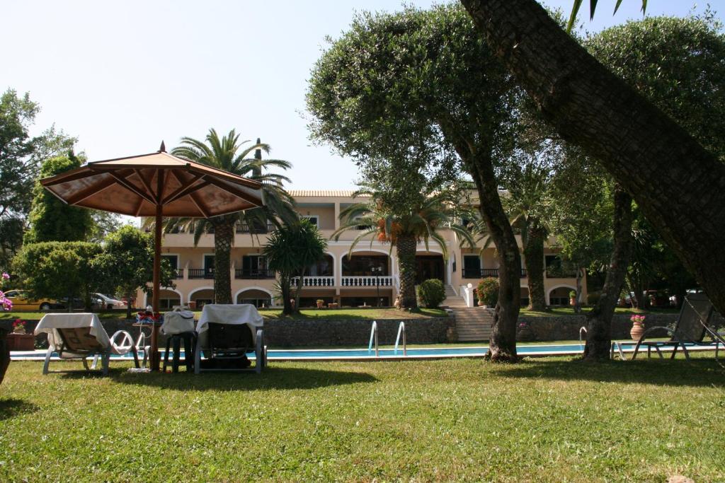 Fiori Hotel Gouvia Bagian luar foto